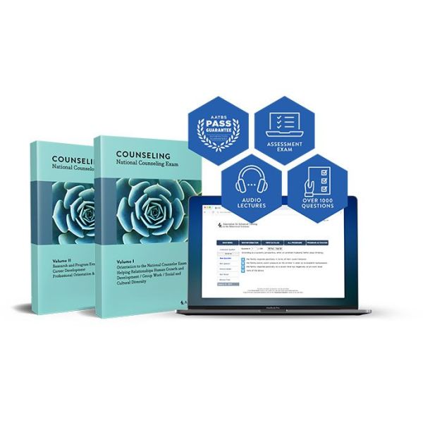NCE Exam Prep Package - Self-Study (9-Month Access)