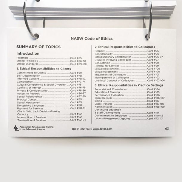 California Law & Ethics Fast-Flip Cards